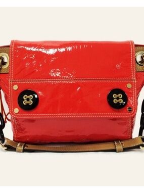 Milly Patent Leather Shoulder Bag